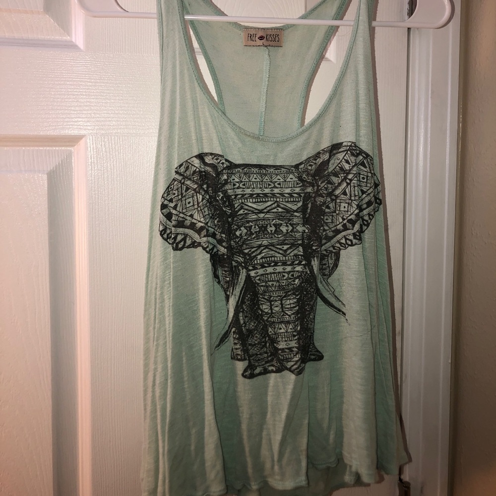 Mandala Elephant Tank Top